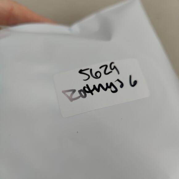 Rothy's The‎ Point Flat Womens 6 Crimson Heather Red Blue Halo Slip On Shoes - Picture 11 of 11